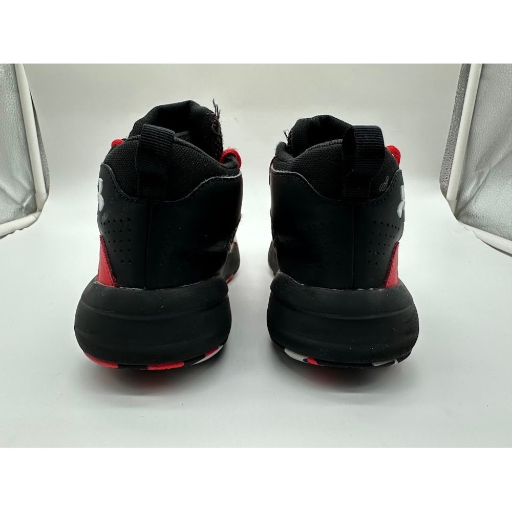 Under Armour Lockdown 6 Red Black Basketball Shoes 3023533-601 Boys 6Y - Picture 5 of 8